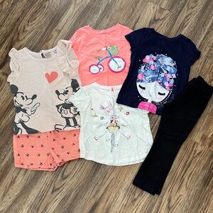 Girls 4T lot - Cat & Jack, Gymboree, Gap, Junk Food